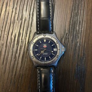 Tag Heuer SEL automatic ref. WI2211 black leather band